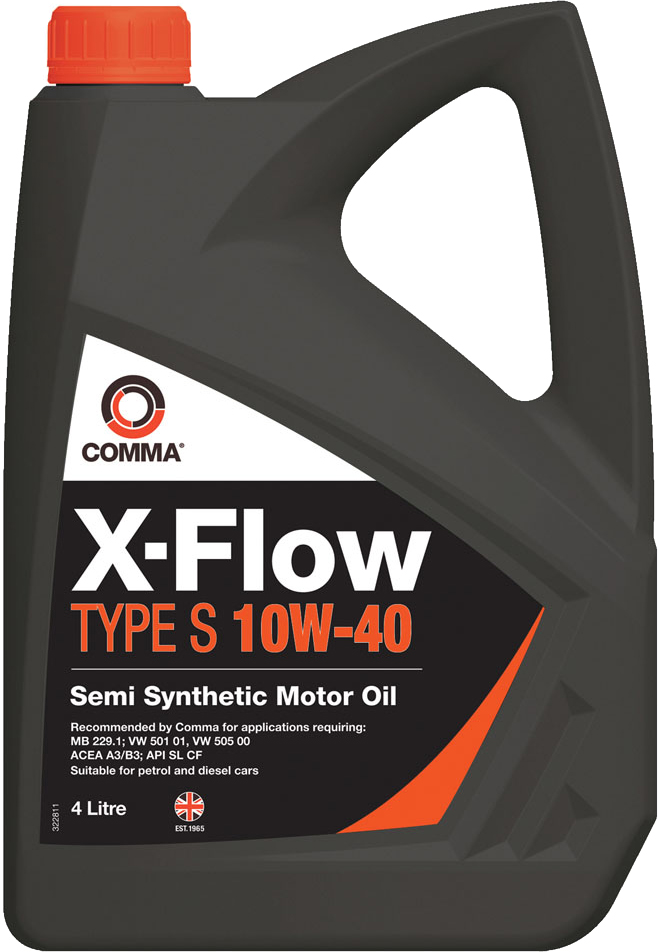 Олива моторна COMMA X-FLOW TYPE S 10W-40 4 л (XFS4L)